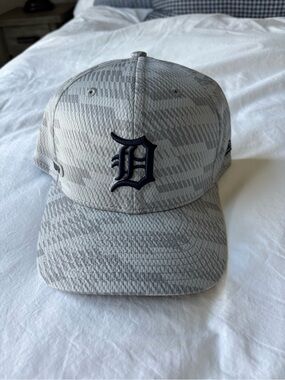 Detroit Tigers New Era 9seventy Grey Camo Hat
